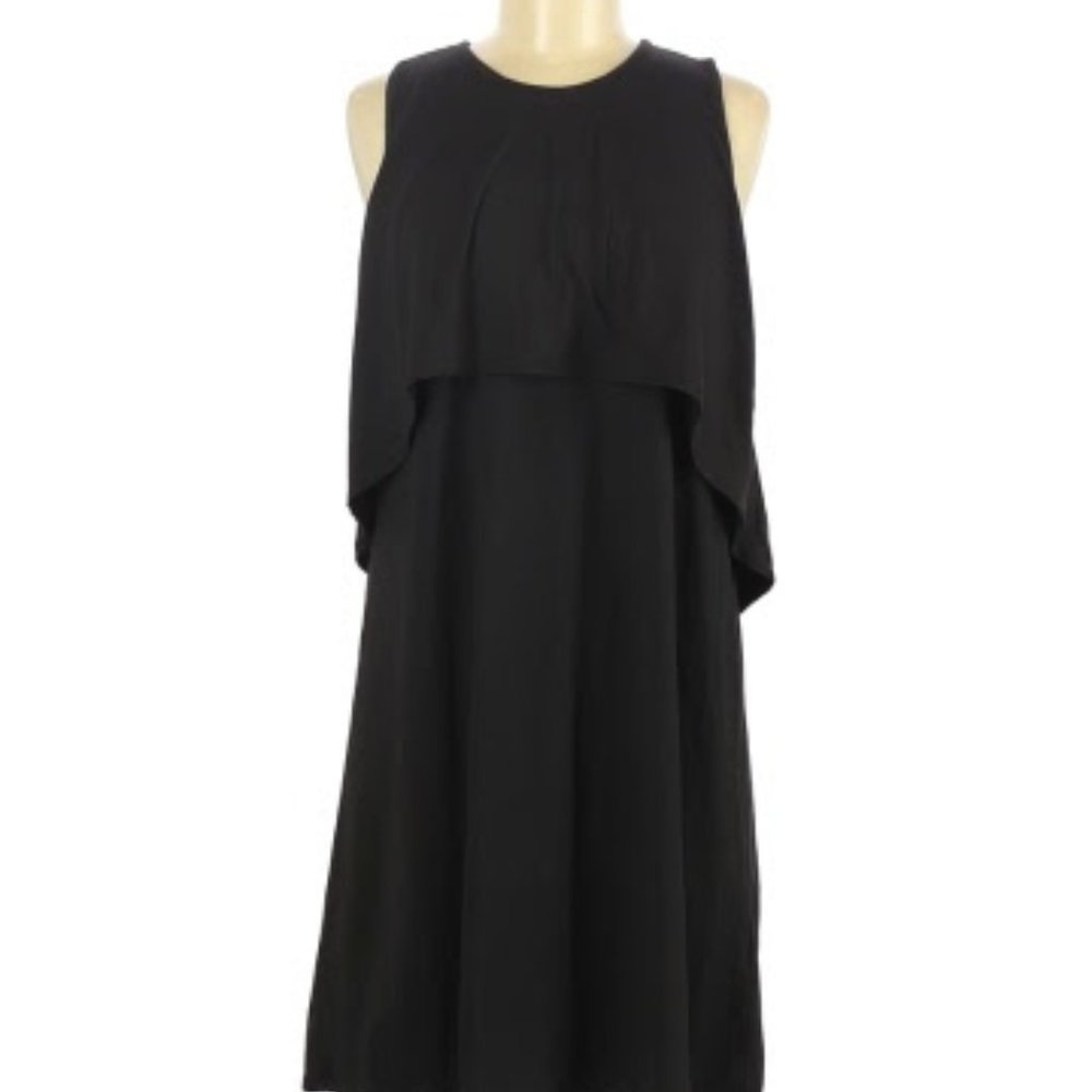 Lime n Chili Black Sleeveless Round Neck Lagenlook